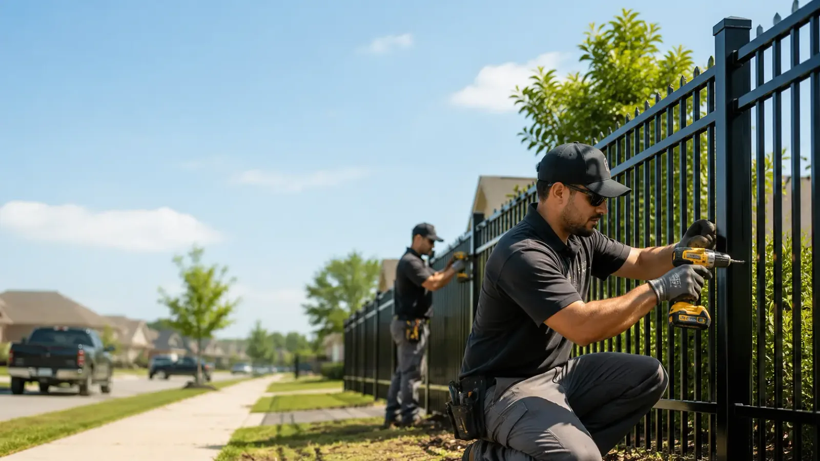 Metal Fence Installation in Everton, AR